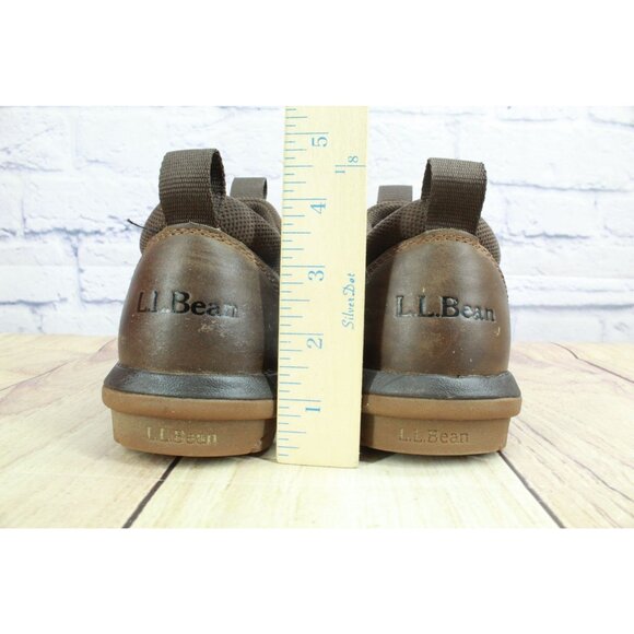 LL Bean Storm Chaser 5 Slip Ons Leather Brown Size 6.5 M - Picture 6 of 9